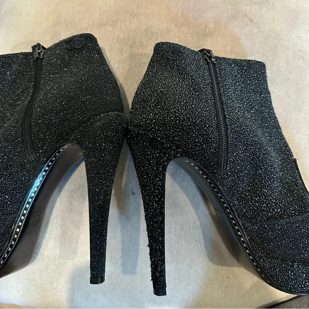 CHANEL CC booties